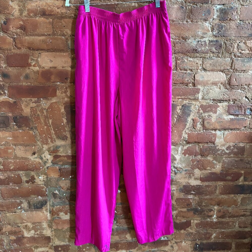 Vintage, neon pink, relaxed/casual pants